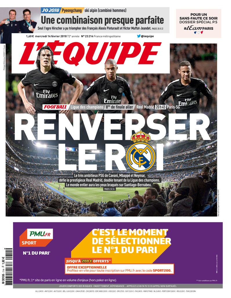 L'Équipe 14 Fevrier 2018 Pdf