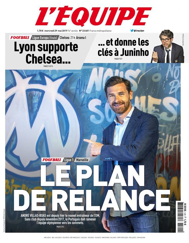 L’equipe du 29 Mai 2019