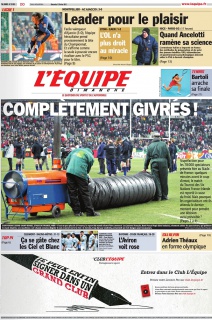 L'equipe Edition du 12 Fevrier 2012