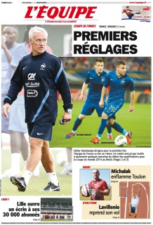 L'equipe Edition du 15 Août 2012