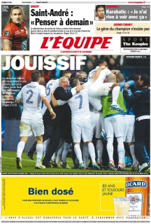 L'equipe Edition du 17 Octobre 2012