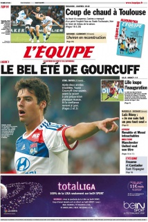 L'equipe Edition du 18 Août 2012