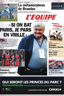 L'equipe Edition du 18 Fevrier 2012