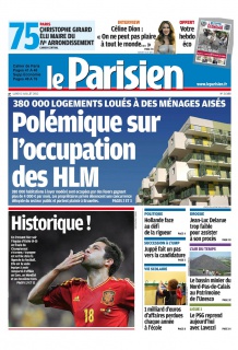 Le Parisien + Cahier de Paris et Supp. Economie du 02 Juillet 2012