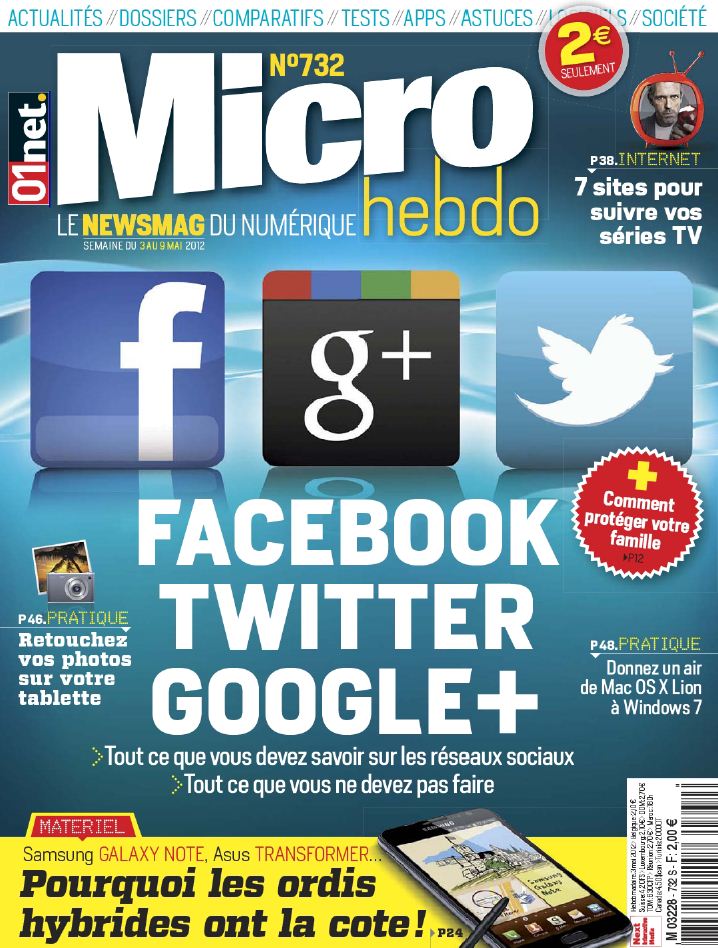 Micro Hebdo 732 - 3 au 9 Mai 2012