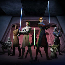 Star Wars The Clone Wars S01E06-10 French HDTV