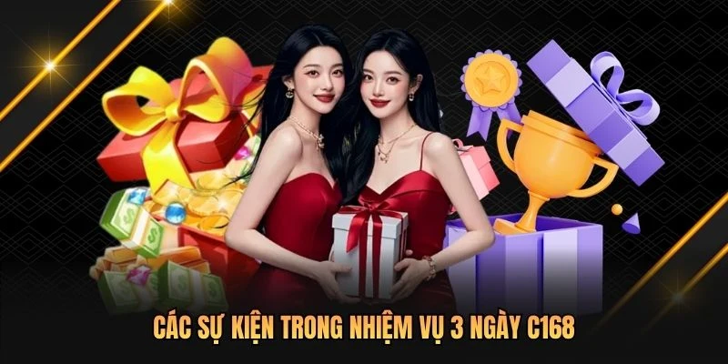 Các sự kiện trong nhiệm vụ 3 ngày C168